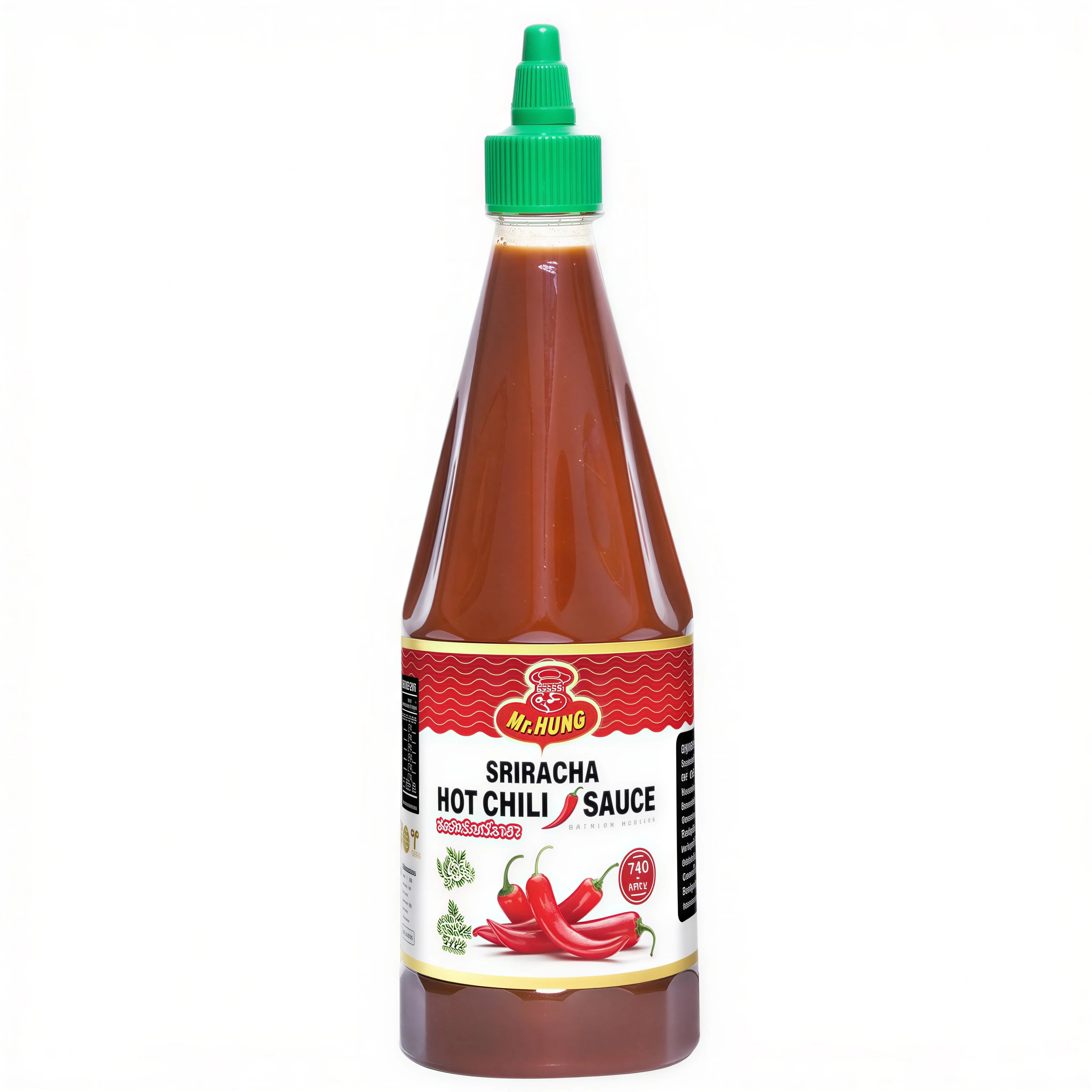 MR HUNG Sriracha Hot Chili Sauce 740ml | Authentic Taste | Spicy & Versatile