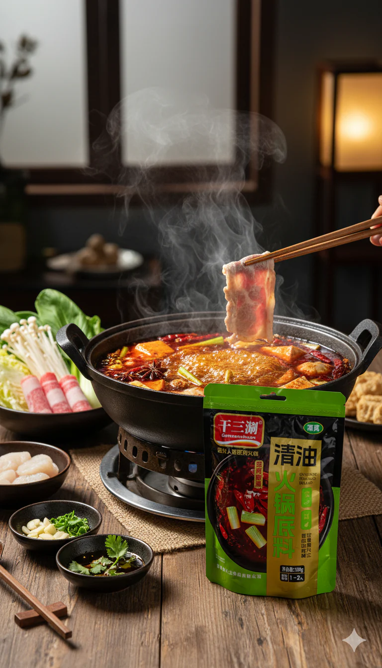 Sichuan Hot Pot Soup Base, Hot Pot Condiment, Chongqing Hot Pot Spicy Sauce, Szechuan Fragrant Spicy Hot PotSauce, Hot Pot Seasoning (Hot Spicy Flavor, 150 g) - Image 2